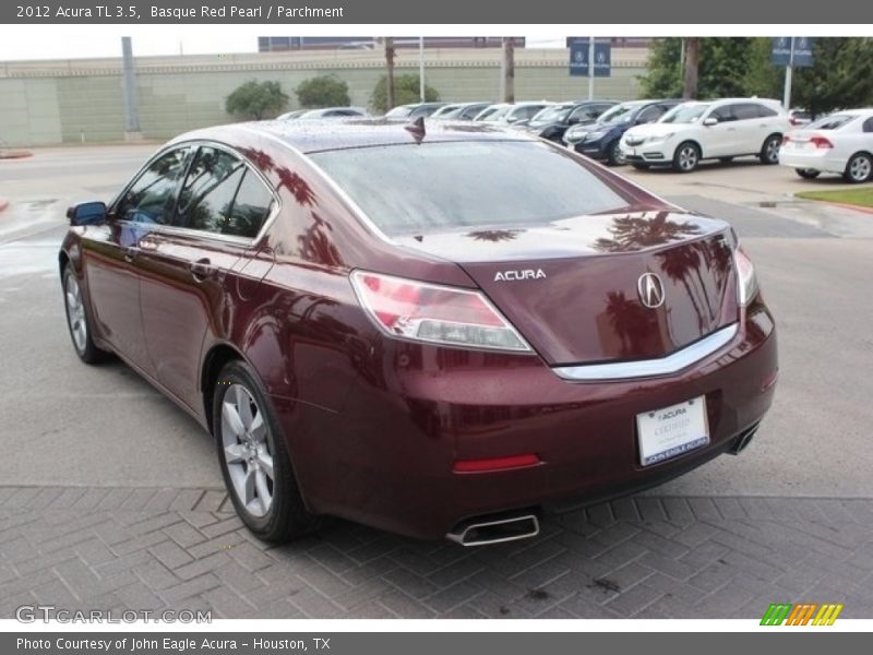 Basque Red Pearl / Parchment 2012 Acura TL 3.5