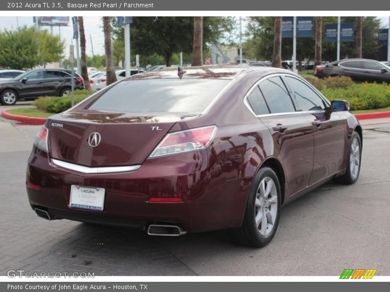 Basque Red Pearl / Parchment 2012 Acura TL 3.5
