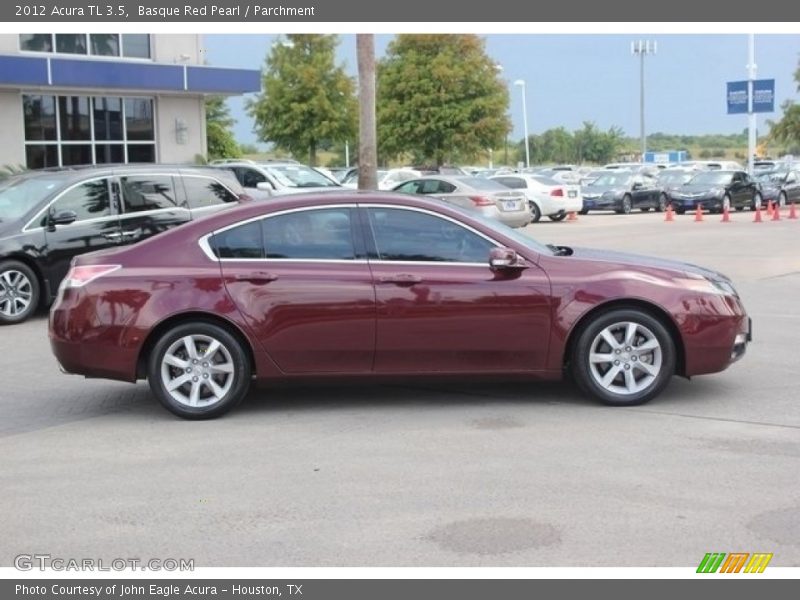 Basque Red Pearl / Parchment 2012 Acura TL 3.5