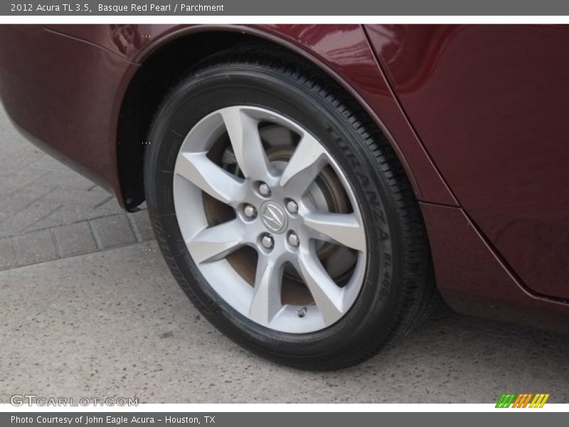 Basque Red Pearl / Parchment 2012 Acura TL 3.5