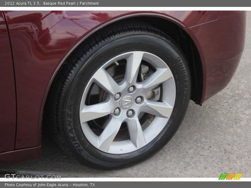 Basque Red Pearl / Parchment 2012 Acura TL 3.5