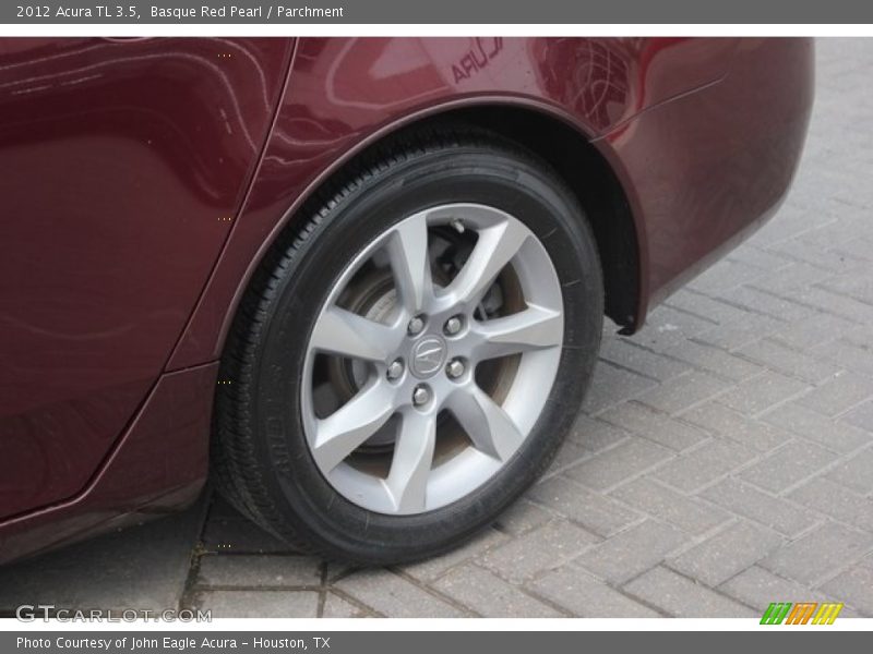 Basque Red Pearl / Parchment 2012 Acura TL 3.5