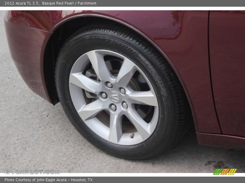 Basque Red Pearl / Parchment 2012 Acura TL 3.5