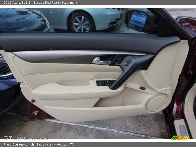 Basque Red Pearl / Parchment 2012 Acura TL 3.5