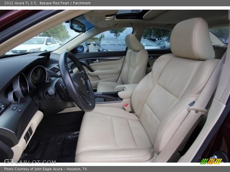 Basque Red Pearl / Parchment 2012 Acura TL 3.5