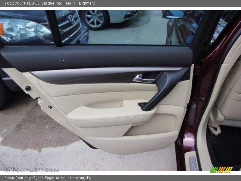 Basque Red Pearl / Parchment 2012 Acura TL 3.5