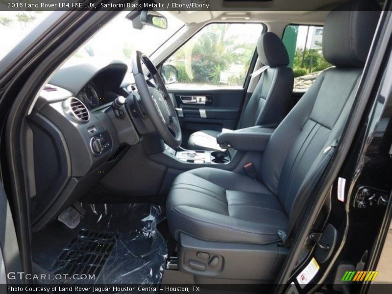 Santorini Black Metallic / Ebony/Ebony 2016 Land Rover LR4 HSE LUX
