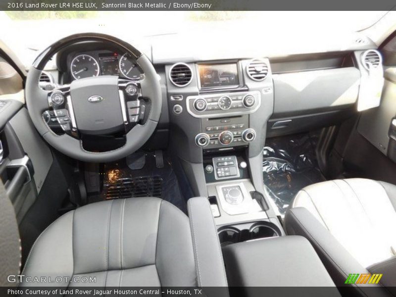 Santorini Black Metallic / Ebony/Ebony 2016 Land Rover LR4 HSE LUX