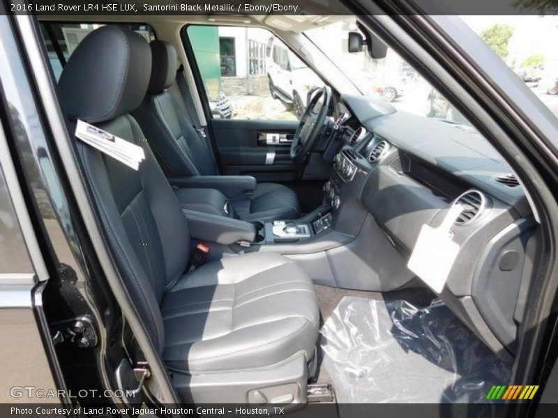 Santorini Black Metallic / Ebony/Ebony 2016 Land Rover LR4 HSE LUX