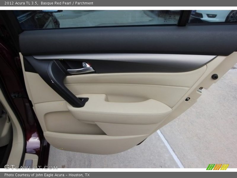 Basque Red Pearl / Parchment 2012 Acura TL 3.5