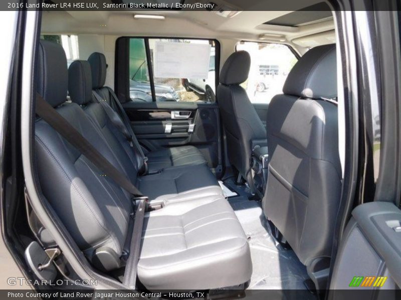 Santorini Black Metallic / Ebony/Ebony 2016 Land Rover LR4 HSE LUX