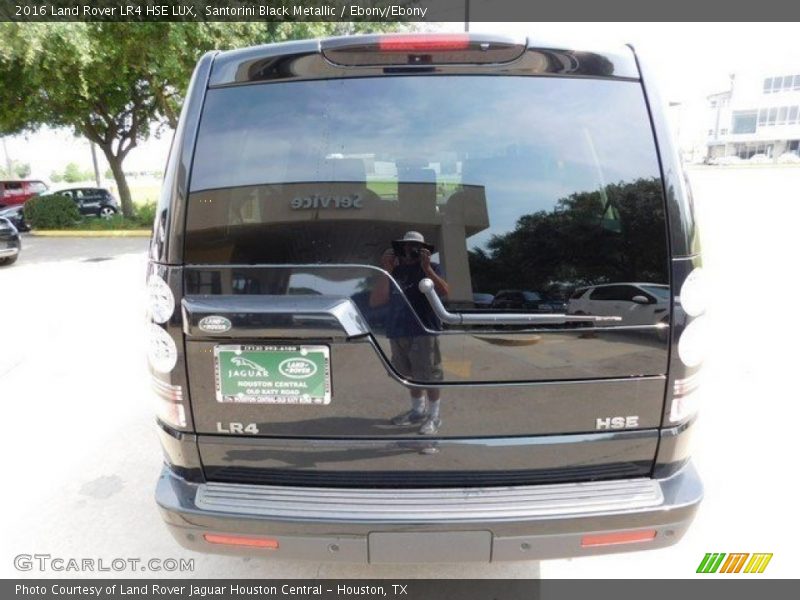 Santorini Black Metallic / Ebony/Ebony 2016 Land Rover LR4 HSE LUX