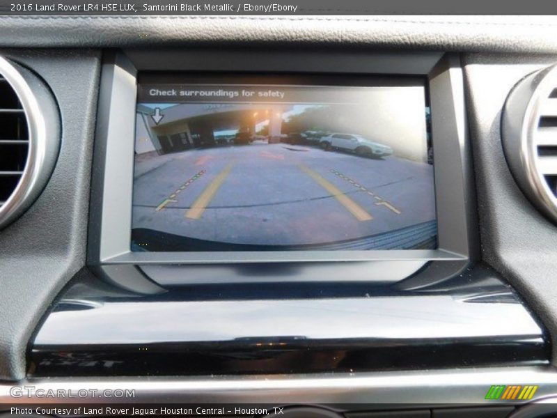Santorini Black Metallic / Ebony/Ebony 2016 Land Rover LR4 HSE LUX