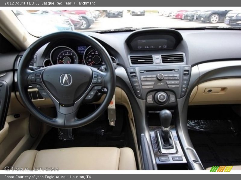 Basque Red Pearl / Parchment 2012 Acura TL 3.5