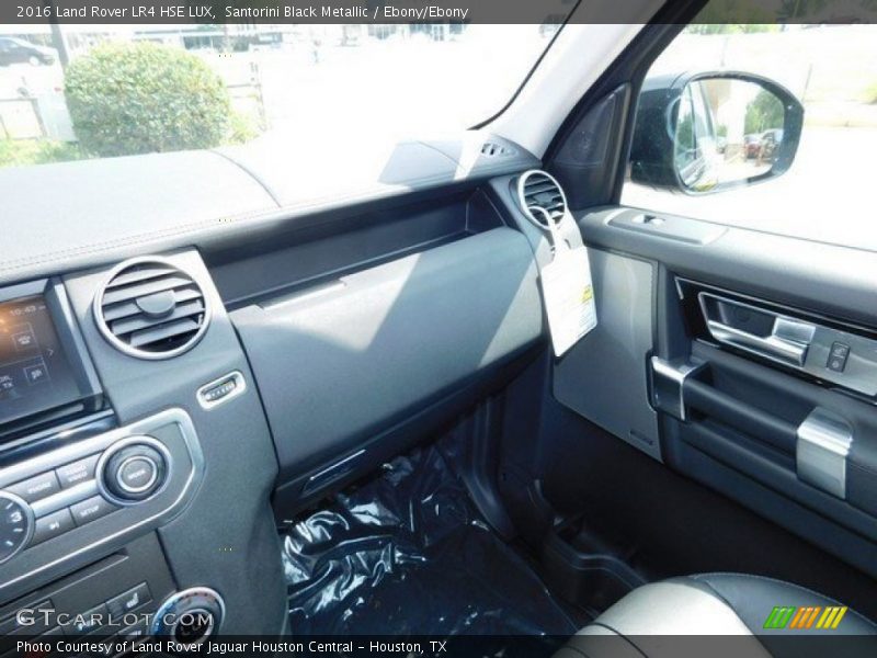 Santorini Black Metallic / Ebony/Ebony 2016 Land Rover LR4 HSE LUX