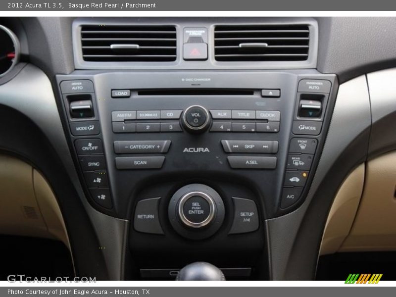 Basque Red Pearl / Parchment 2012 Acura TL 3.5