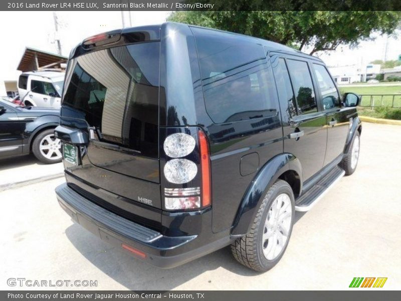 Santorini Black Metallic / Ebony/Ebony 2016 Land Rover LR4 HSE LUX