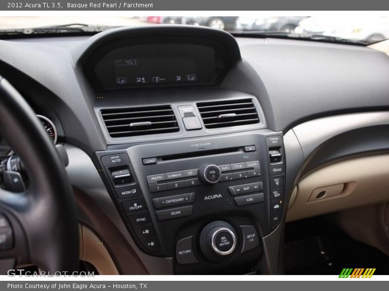 Basque Red Pearl / Parchment 2012 Acura TL 3.5
