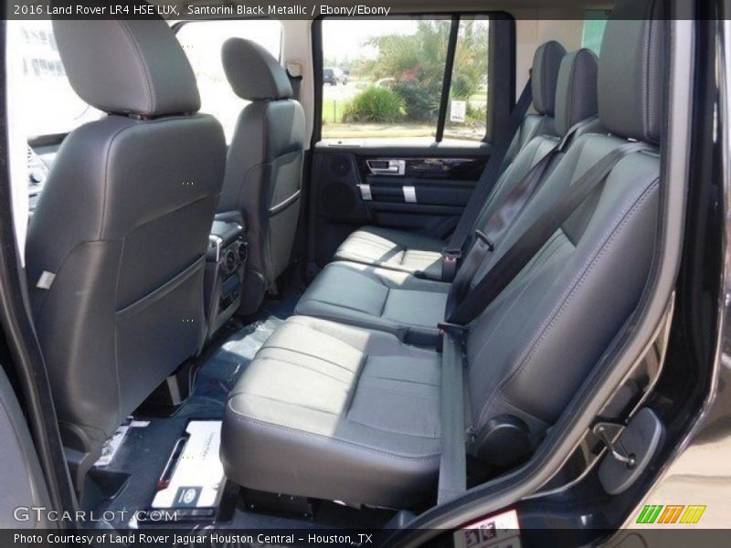 Santorini Black Metallic / Ebony/Ebony 2016 Land Rover LR4 HSE LUX