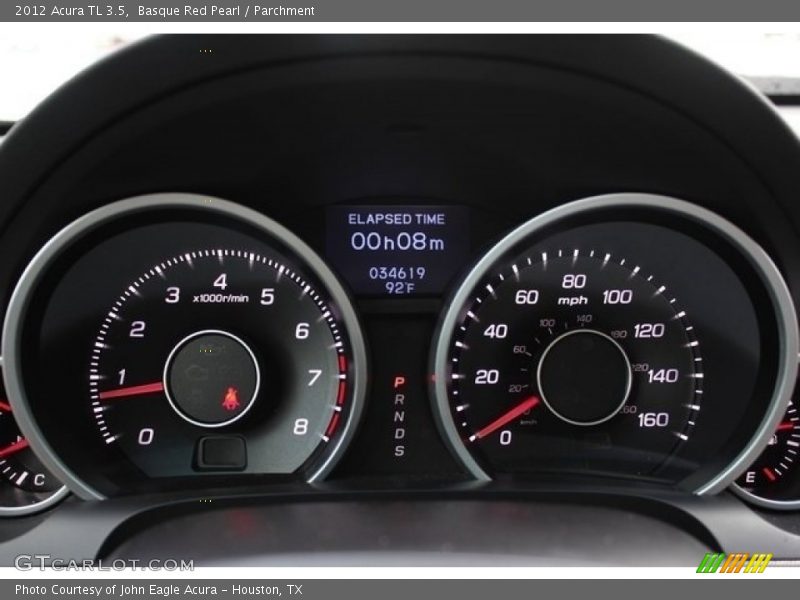 Basque Red Pearl / Parchment 2012 Acura TL 3.5