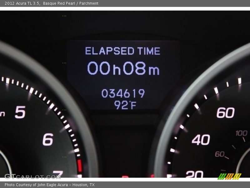 Basque Red Pearl / Parchment 2012 Acura TL 3.5