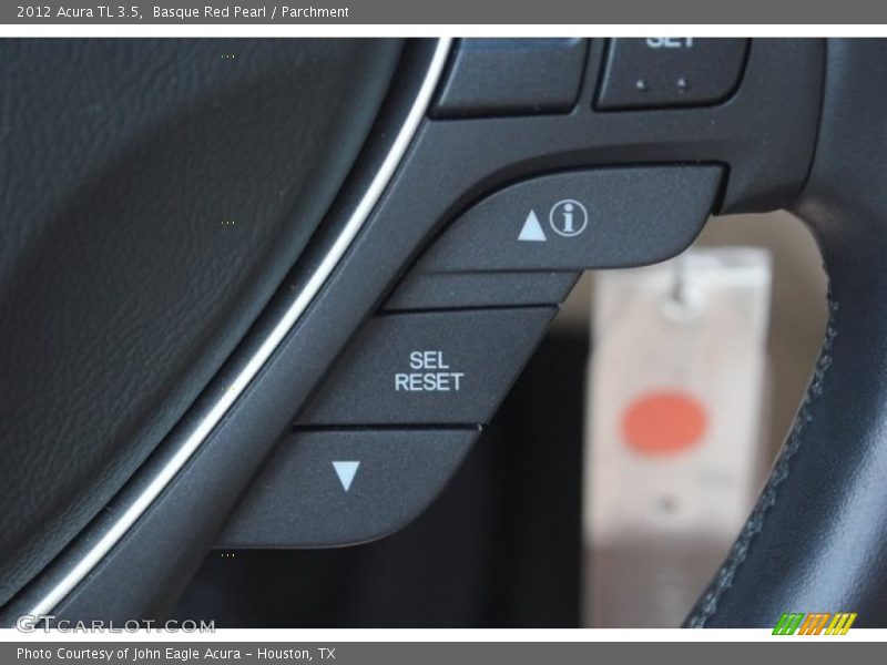Basque Red Pearl / Parchment 2012 Acura TL 3.5