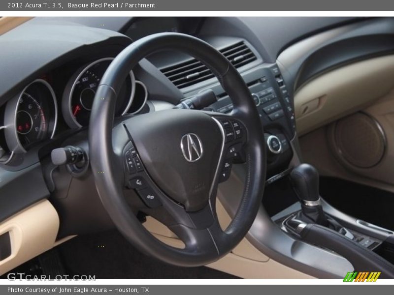Basque Red Pearl / Parchment 2012 Acura TL 3.5