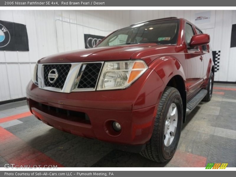 Red Brawn Pearl / Desert 2006 Nissan Pathfinder SE 4x4