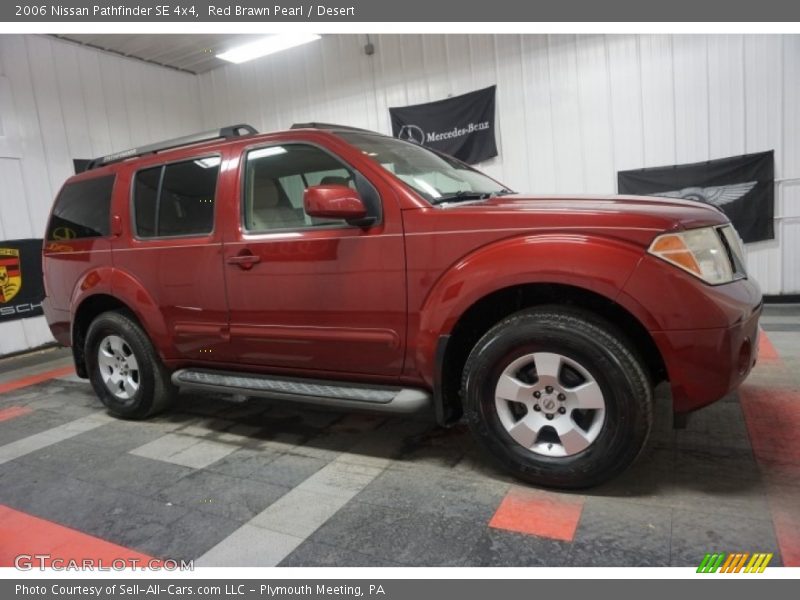 Red Brawn Pearl / Desert 2006 Nissan Pathfinder SE 4x4