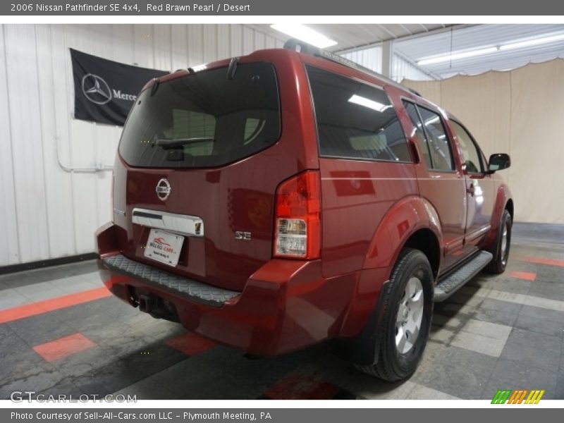 Red Brawn Pearl / Desert 2006 Nissan Pathfinder SE 4x4