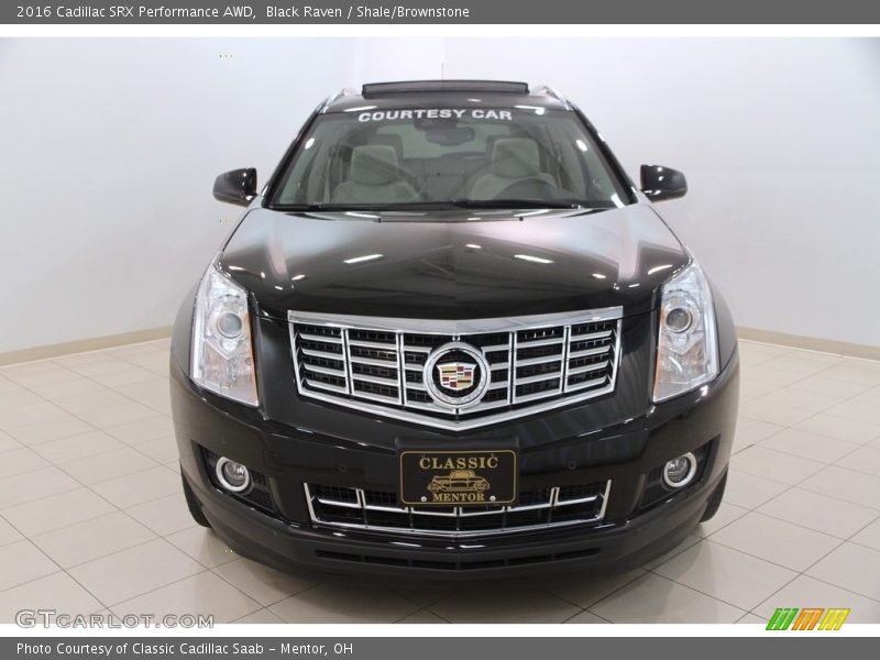 Black Raven / Shale/Brownstone 2016 Cadillac SRX Performance AWD