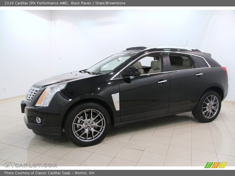 Black Raven / Shale/Brownstone 2016 Cadillac SRX Performance AWD