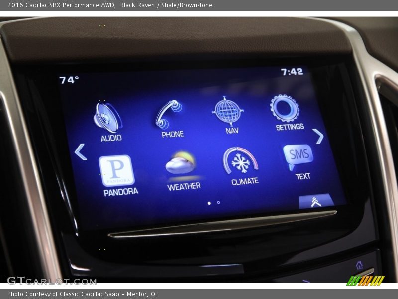Black Raven / Shale/Brownstone 2016 Cadillac SRX Performance AWD