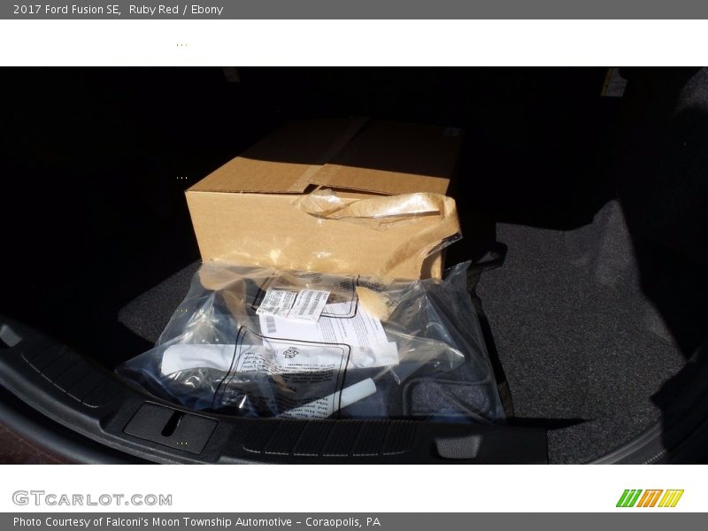 Ruby Red / Ebony 2017 Ford Fusion SE