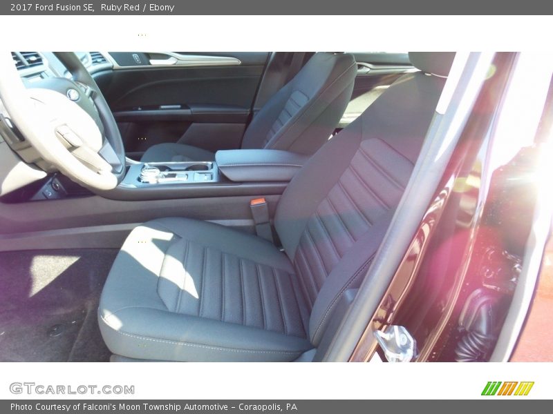 Ruby Red / Ebony 2017 Ford Fusion SE