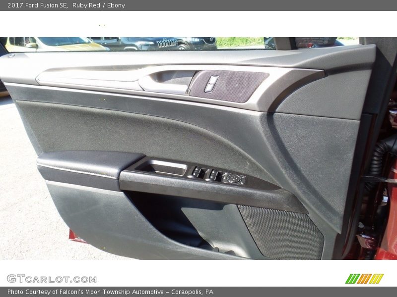 Ruby Red / Ebony 2017 Ford Fusion SE