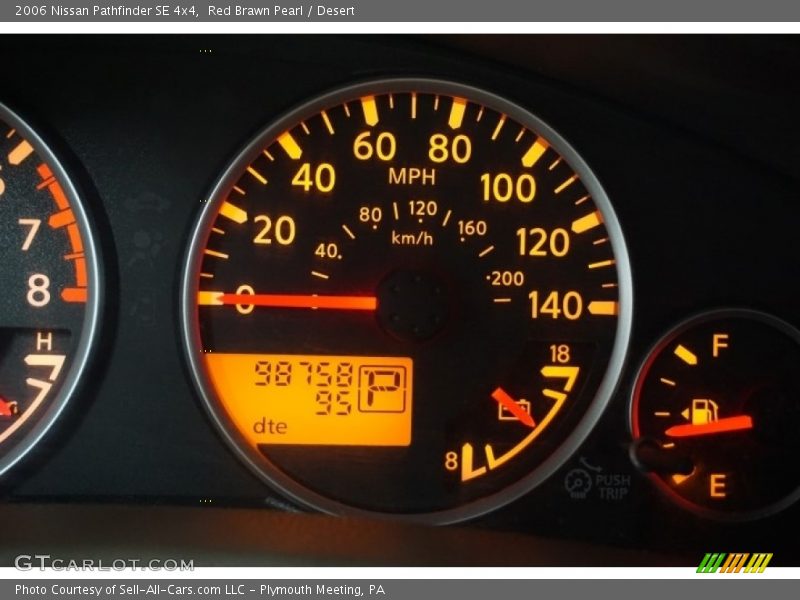 Red Brawn Pearl / Desert 2006 Nissan Pathfinder SE 4x4