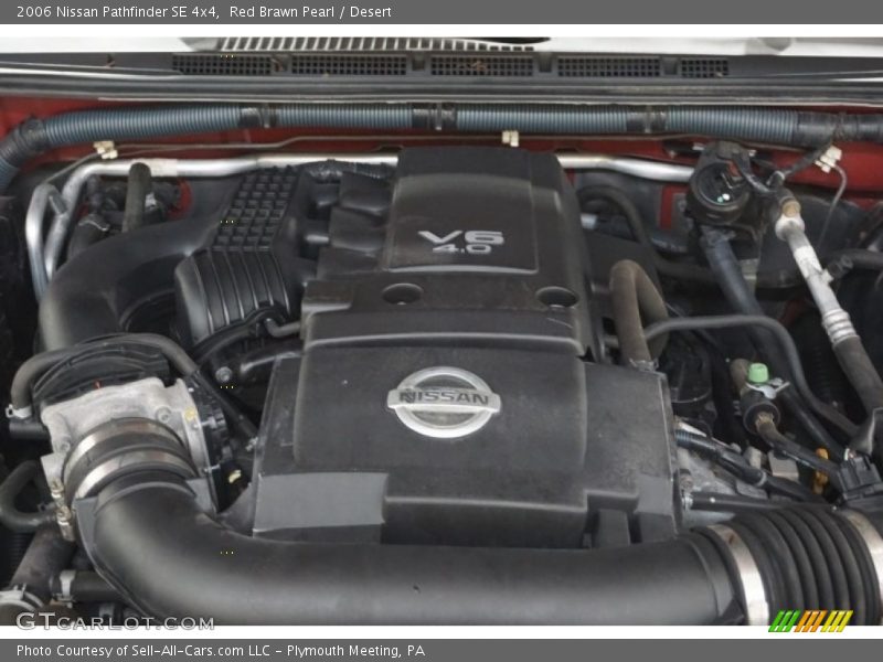 Red Brawn Pearl / Desert 2006 Nissan Pathfinder SE 4x4