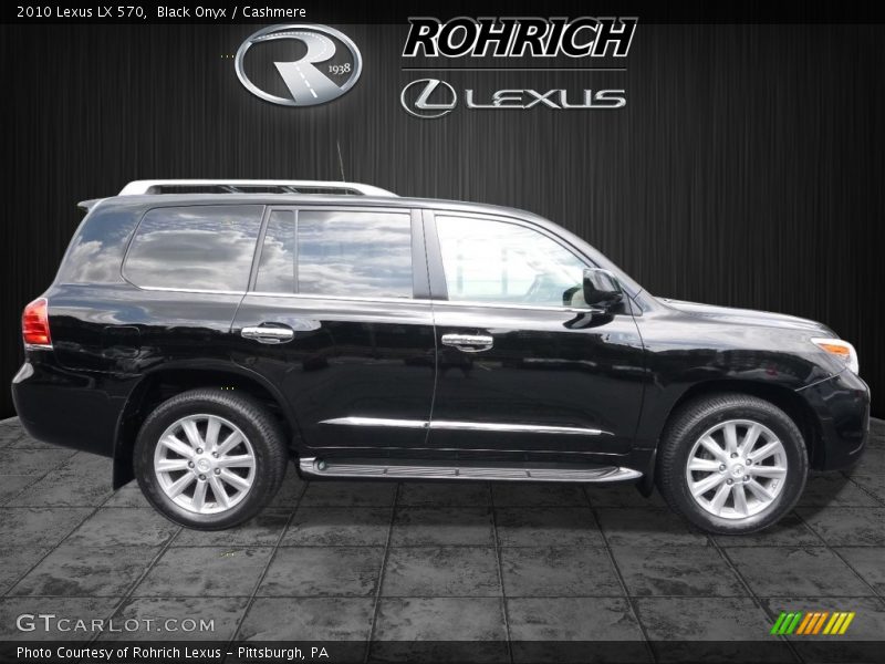 Black Onyx / Cashmere 2010 Lexus LX 570