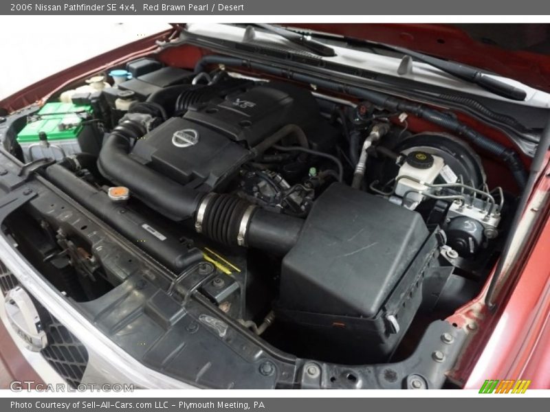 Red Brawn Pearl / Desert 2006 Nissan Pathfinder SE 4x4