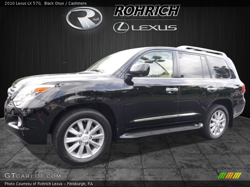 Black Onyx / Cashmere 2010 Lexus LX 570