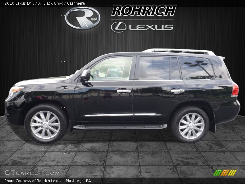 Black Onyx / Cashmere 2010 Lexus LX 570