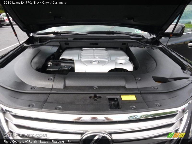 Black Onyx / Cashmere 2010 Lexus LX 570