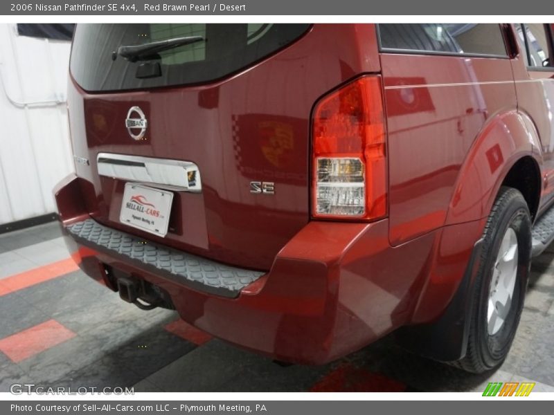 Red Brawn Pearl / Desert 2006 Nissan Pathfinder SE 4x4