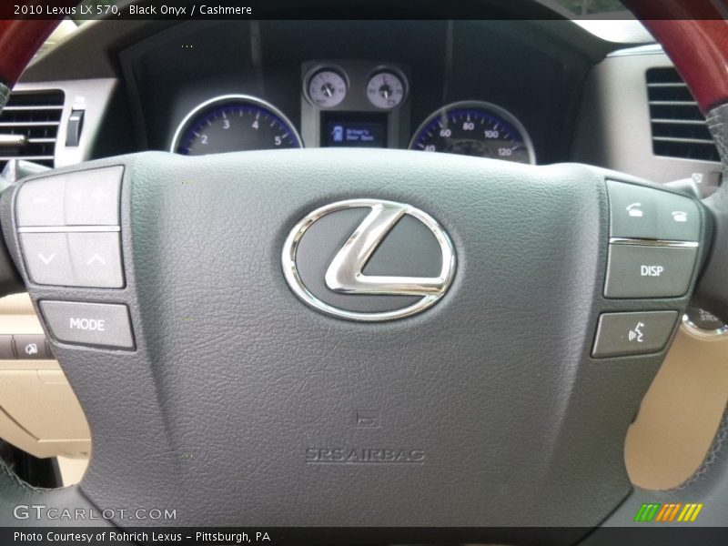 Black Onyx / Cashmere 2010 Lexus LX 570