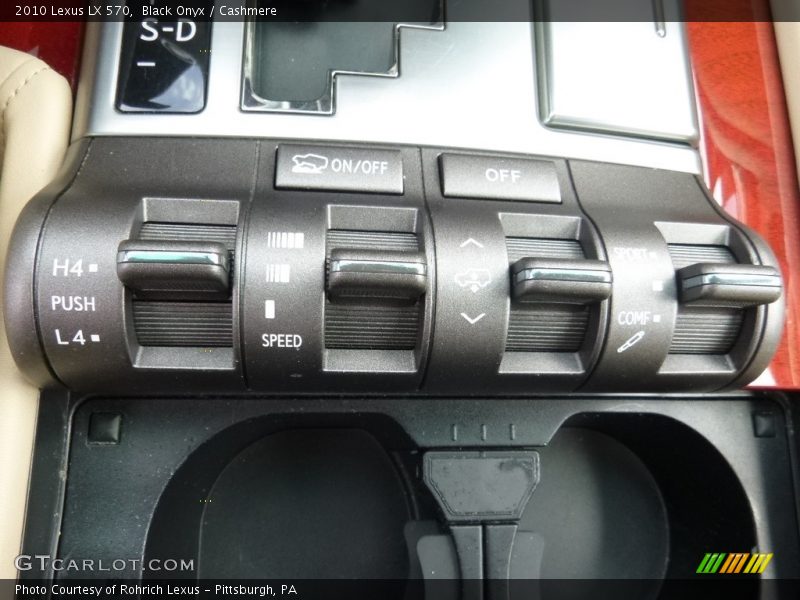 Black Onyx / Cashmere 2010 Lexus LX 570