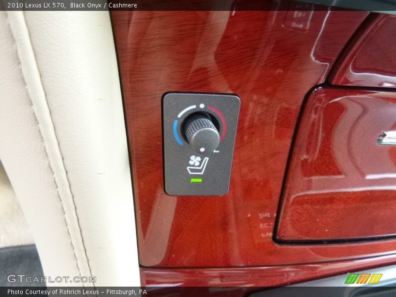 Black Onyx / Cashmere 2010 Lexus LX 570