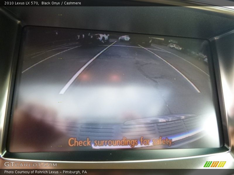 Black Onyx / Cashmere 2010 Lexus LX 570