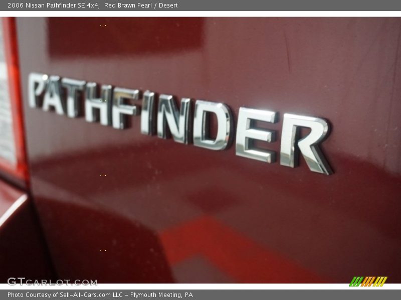 Red Brawn Pearl / Desert 2006 Nissan Pathfinder SE 4x4