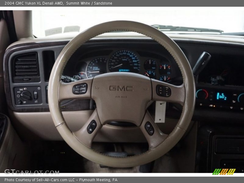 Summit White / Sandstone 2004 GMC Yukon XL Denali AWD